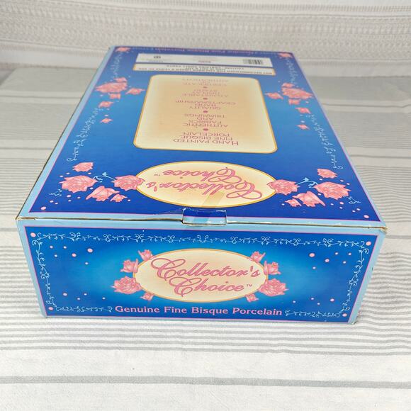 Collector’s Choice Porcelain Doll Set Mother & Daughter Duo 1990s NIB - Picture 3 of 11